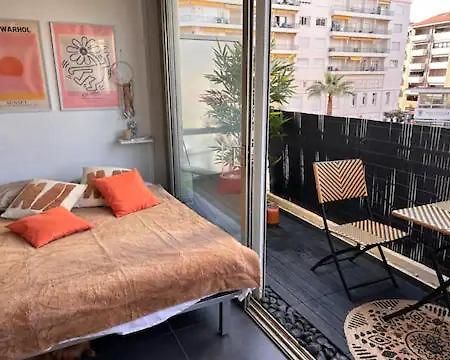 Elegant T2 Clim & Balcon - Plein Centre Cannes Exterior photo