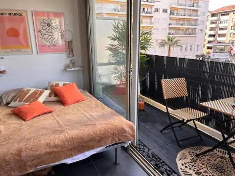 Elegant T2 Clim & Balcon - Plein Centre Cannes Exterior photo